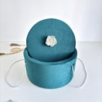 Cufăr pentru Trusoul de Botez Buretat cu Catifea Verde