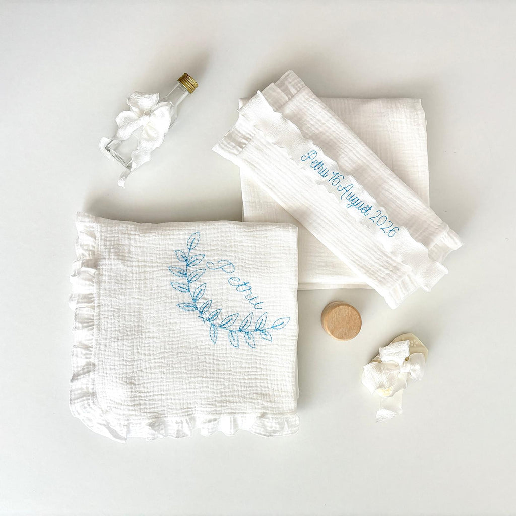 Set Trusou personalizat pentru Botez -Petru