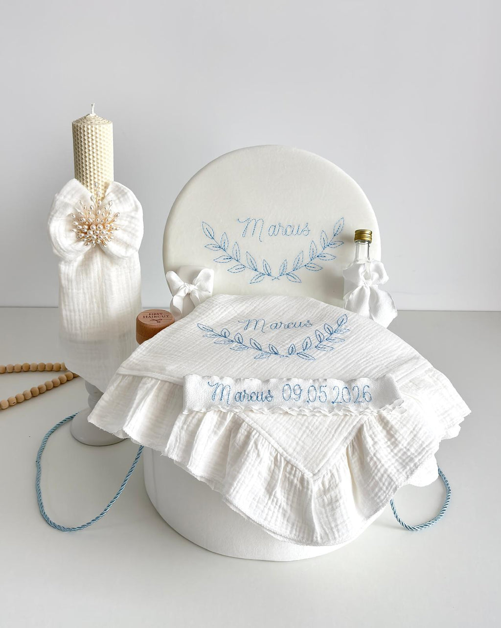 Set Trusou personalizat pentru Botez-Marcus