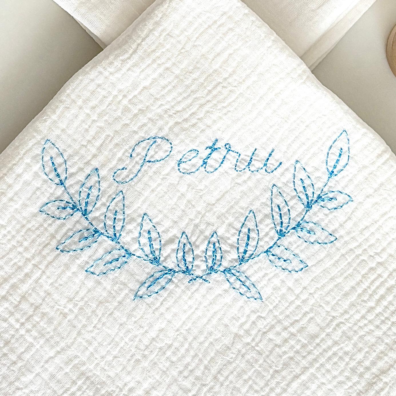 Set Trusou personalizat pentru Botez -Petru
