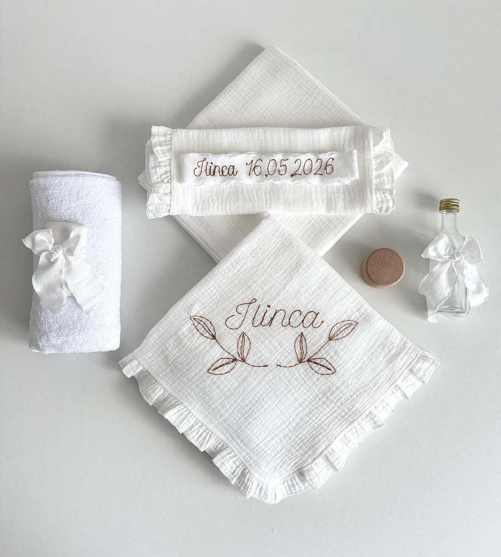 Set Trusou personalizat pentru Botez-Ilinca