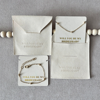 Brățată cu mesaj- WILL YOU BE MY BRIDESMAID? 05