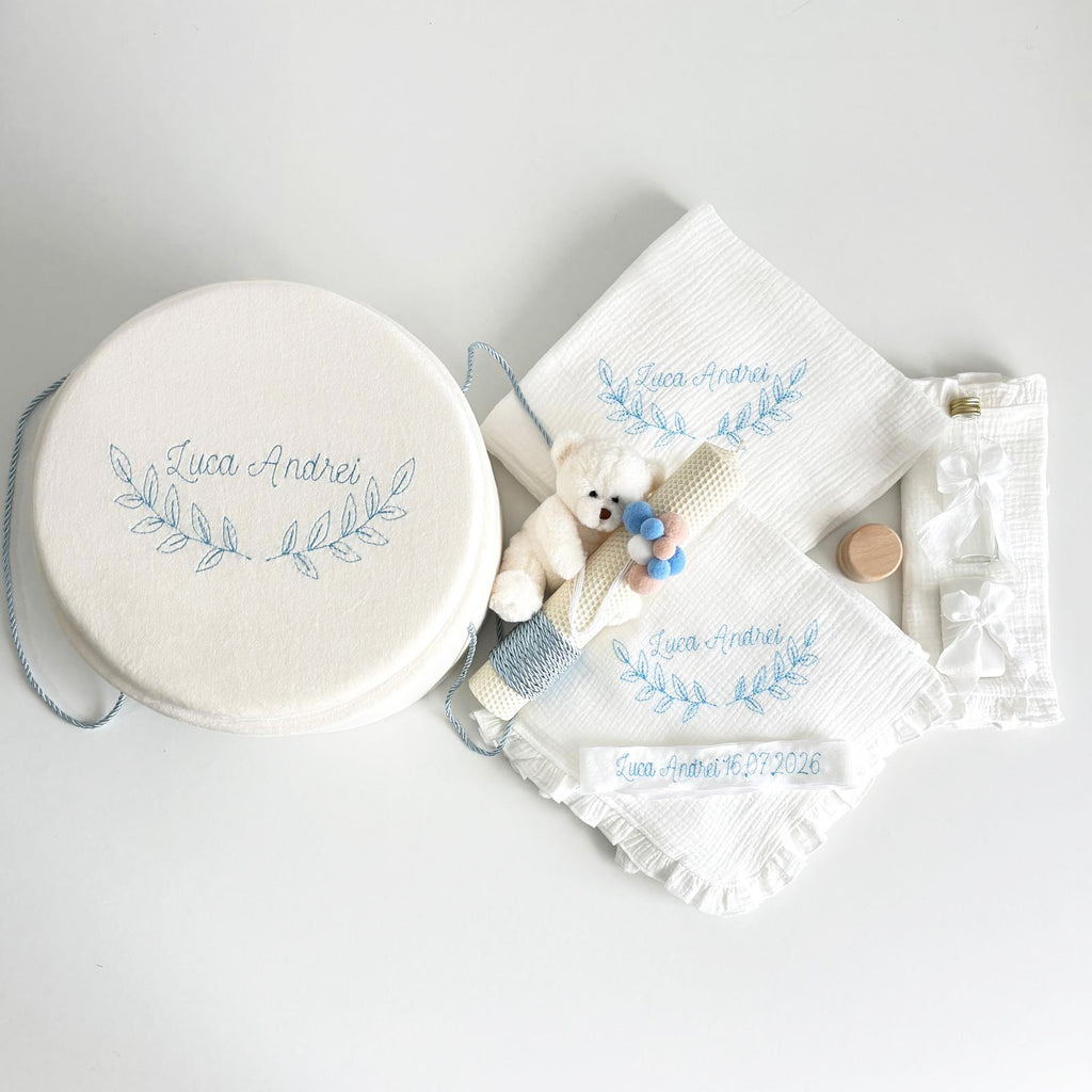 Set Trusou personalizat pentru Botez -Luca Andrei