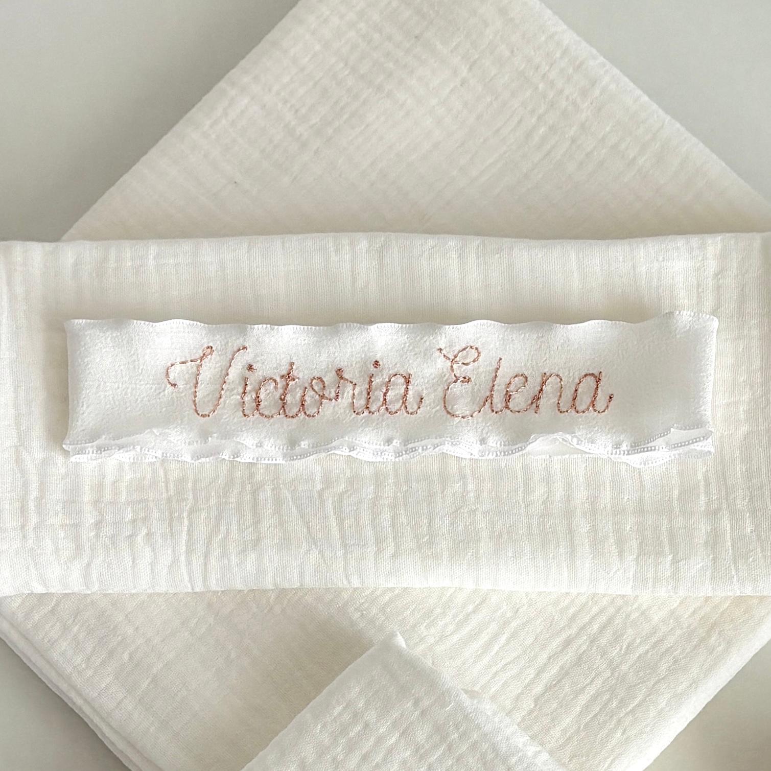 Set Trusou personalizat pentru Botez -Victoria Elena