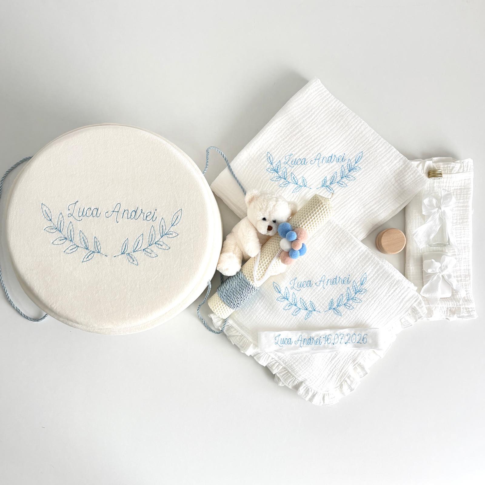 Set Trusou personalizat pentru Botez -Luca Andrei