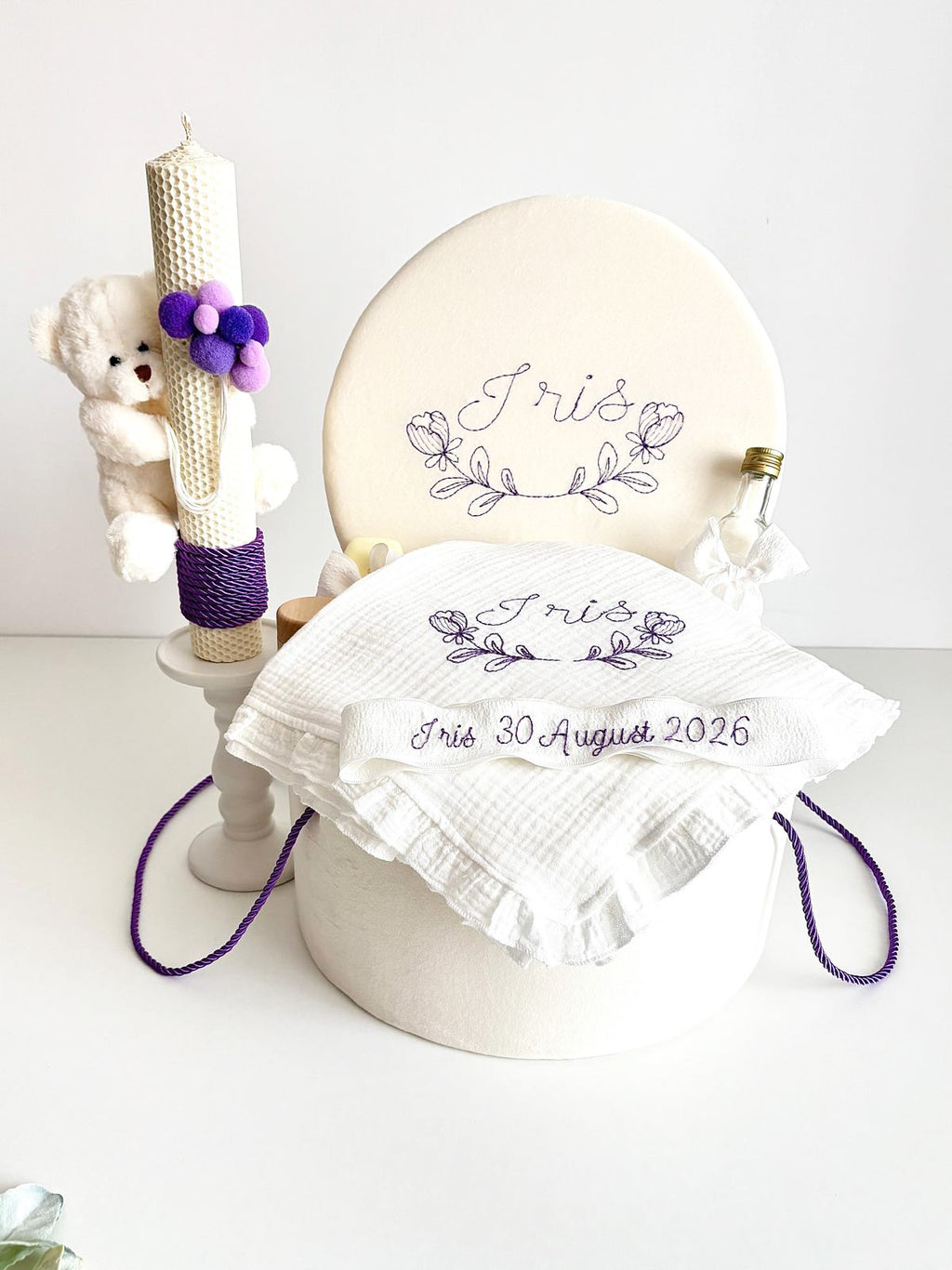 Set Trusou personalizat pentru Botez -Iris