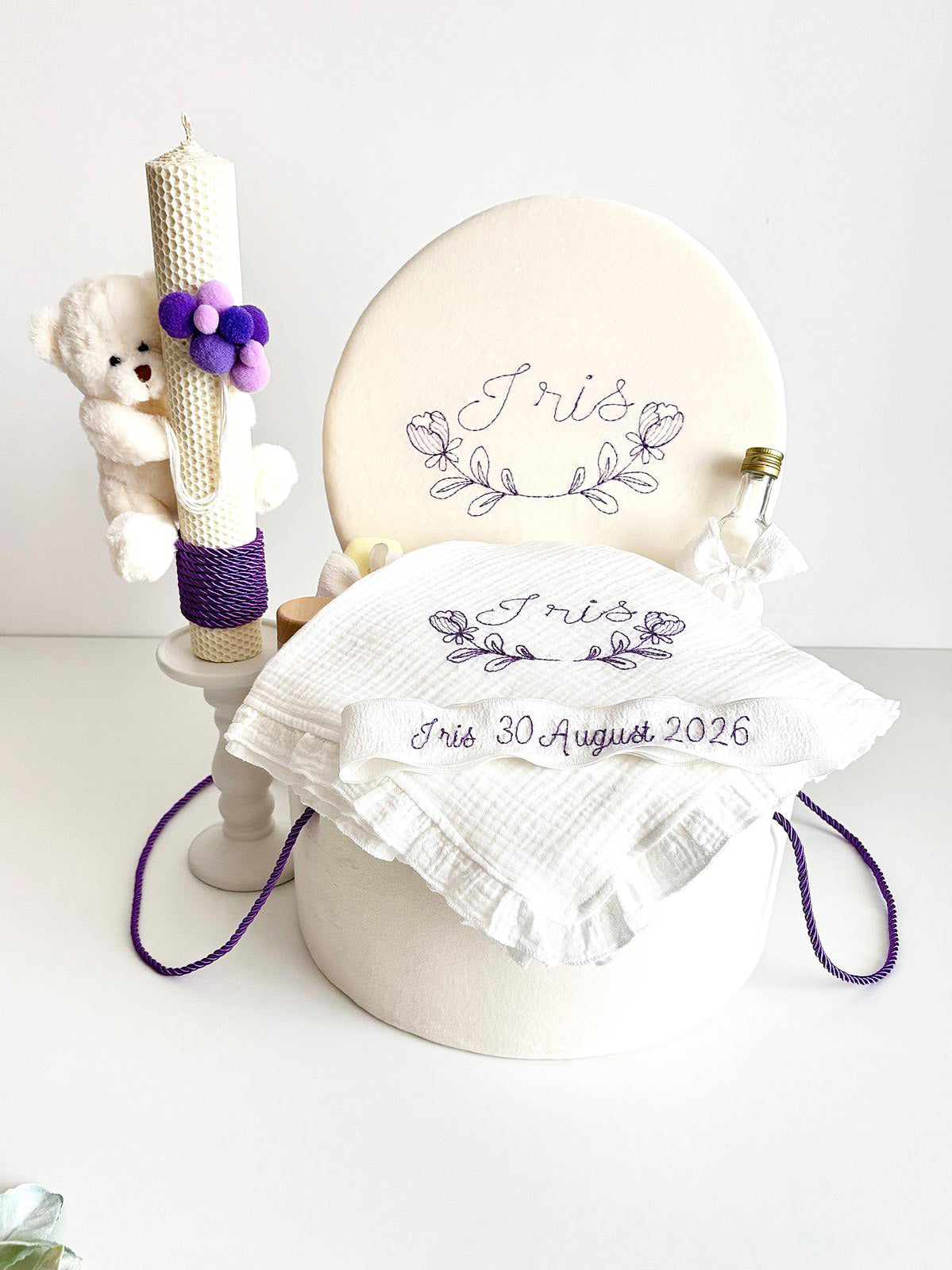 Set Trusou personalizat pentru Botez -Iris