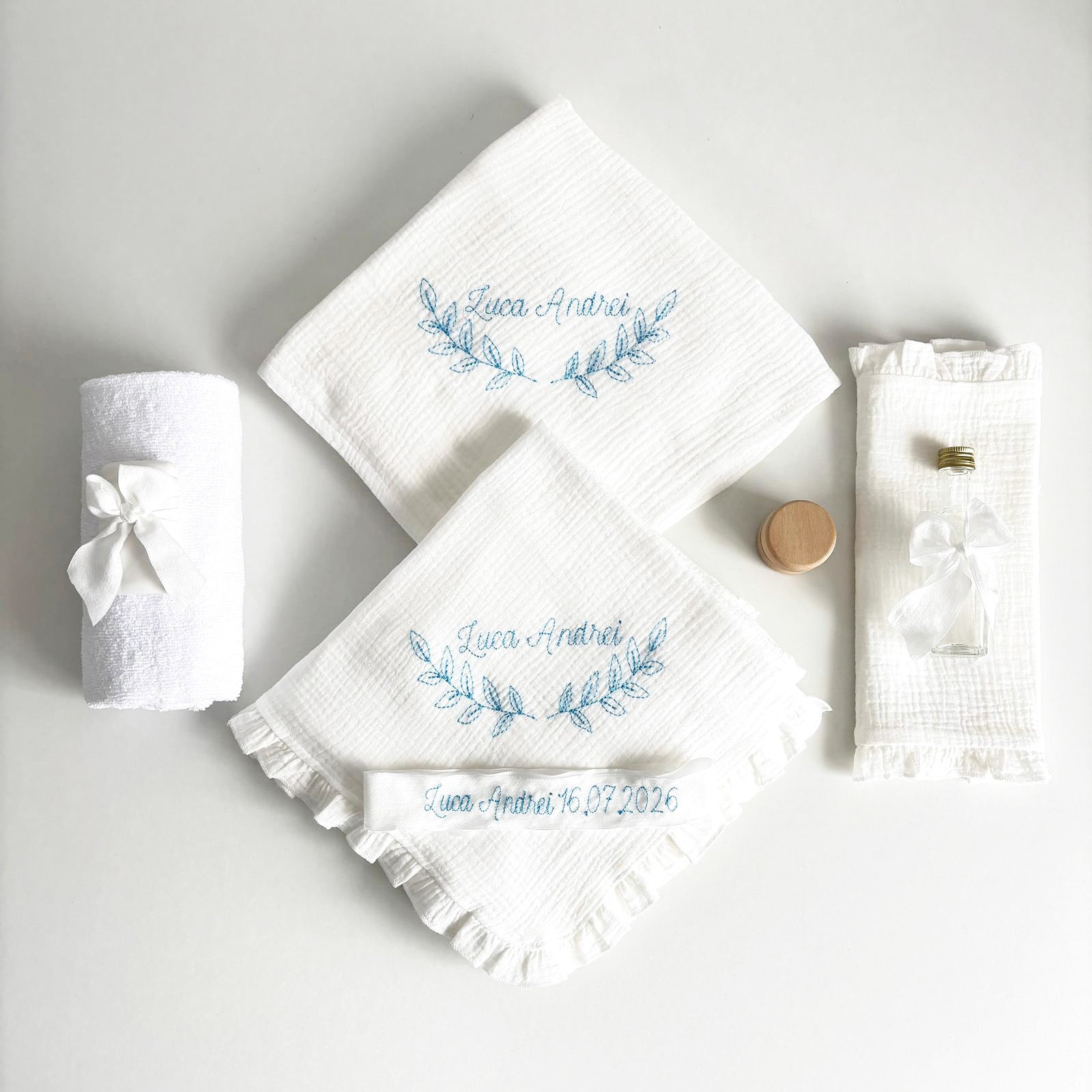 Set Trusou personalizat pentru Botez -Luca Andrei