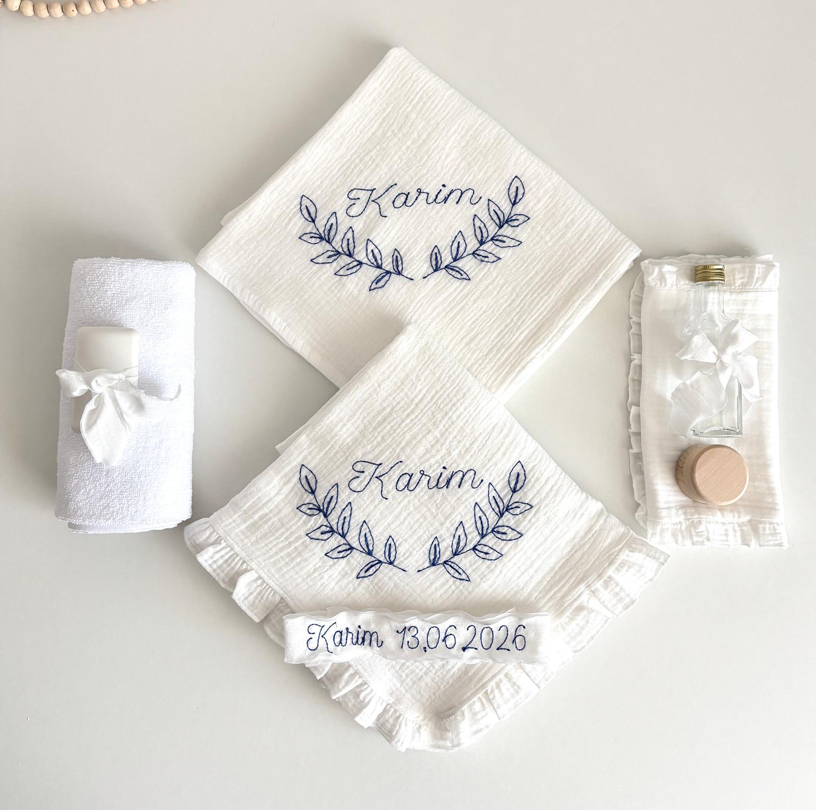 Set Trusou personalizat pentru Botez-Karim