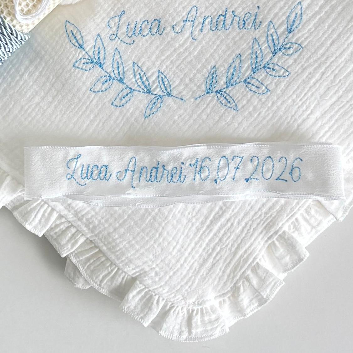 Set Trusou personalizat pentru Botez -Luca Andrei