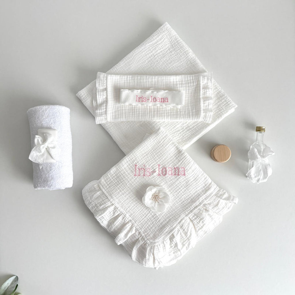 Set Trusou personalizat pentru Botez - Iris-Ioana