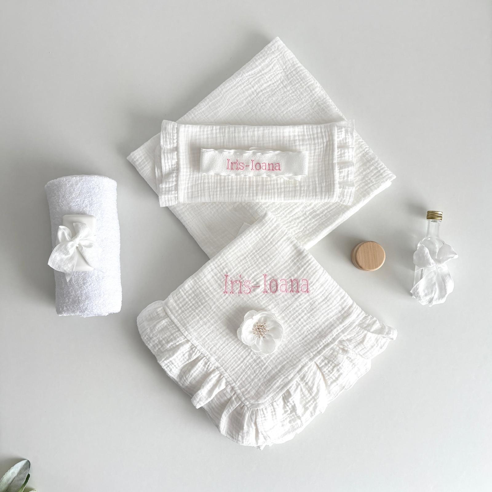Set Trusou personalizat pentru Botez - Iris-Ioana