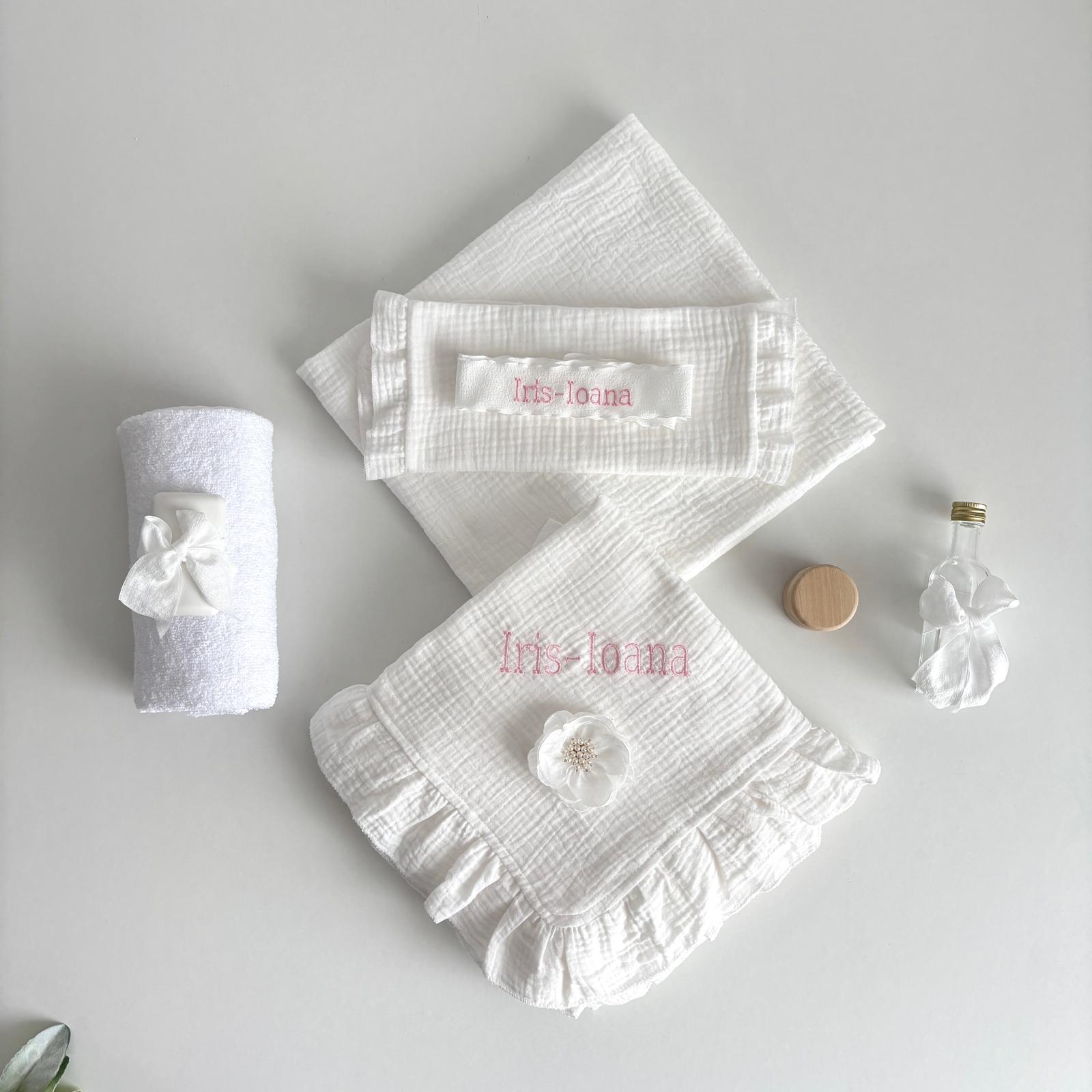 Set Trusou personalizat pentru Botez - Iris-Ioana