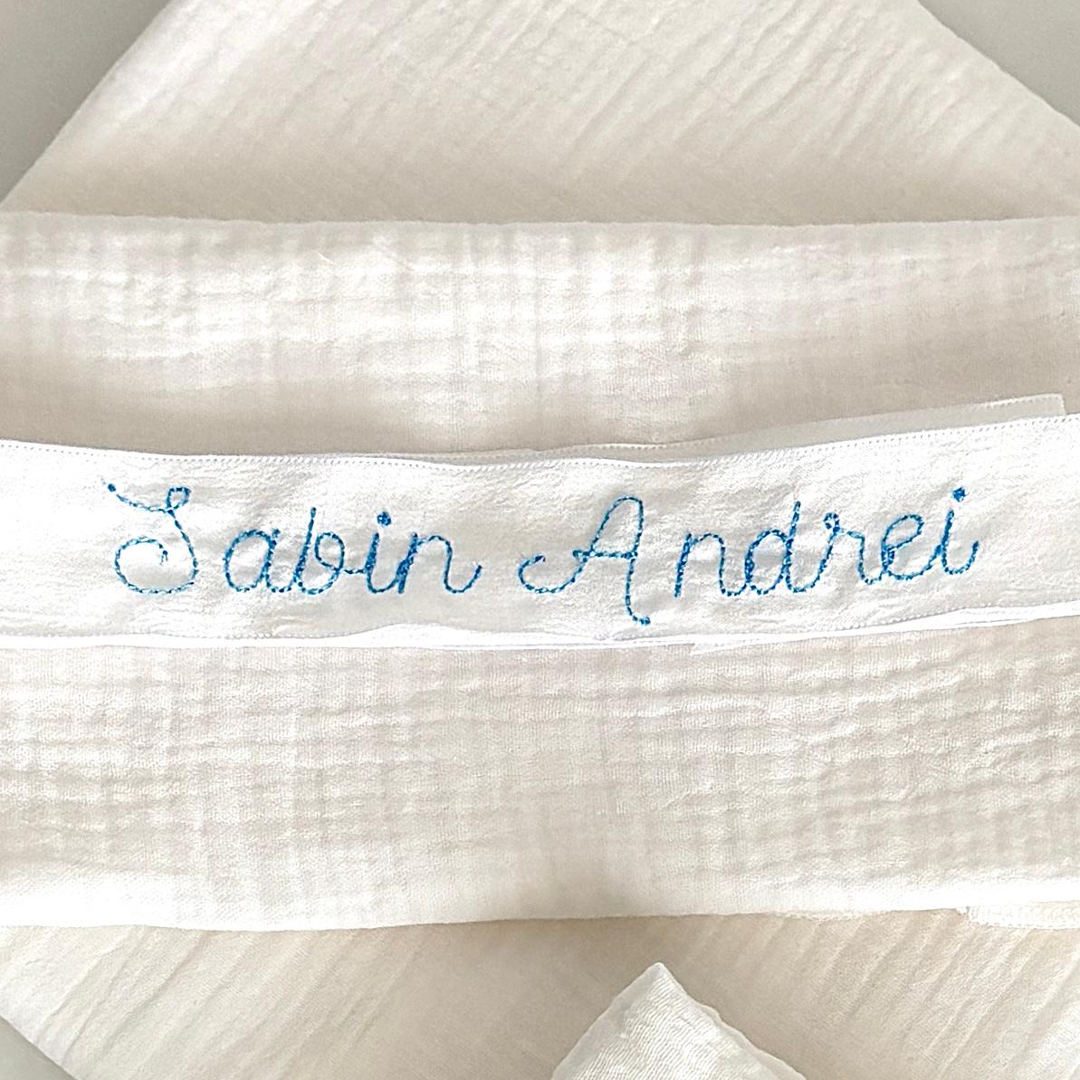 Set Trusou personalizat pentru Botez -Sabin Andrei