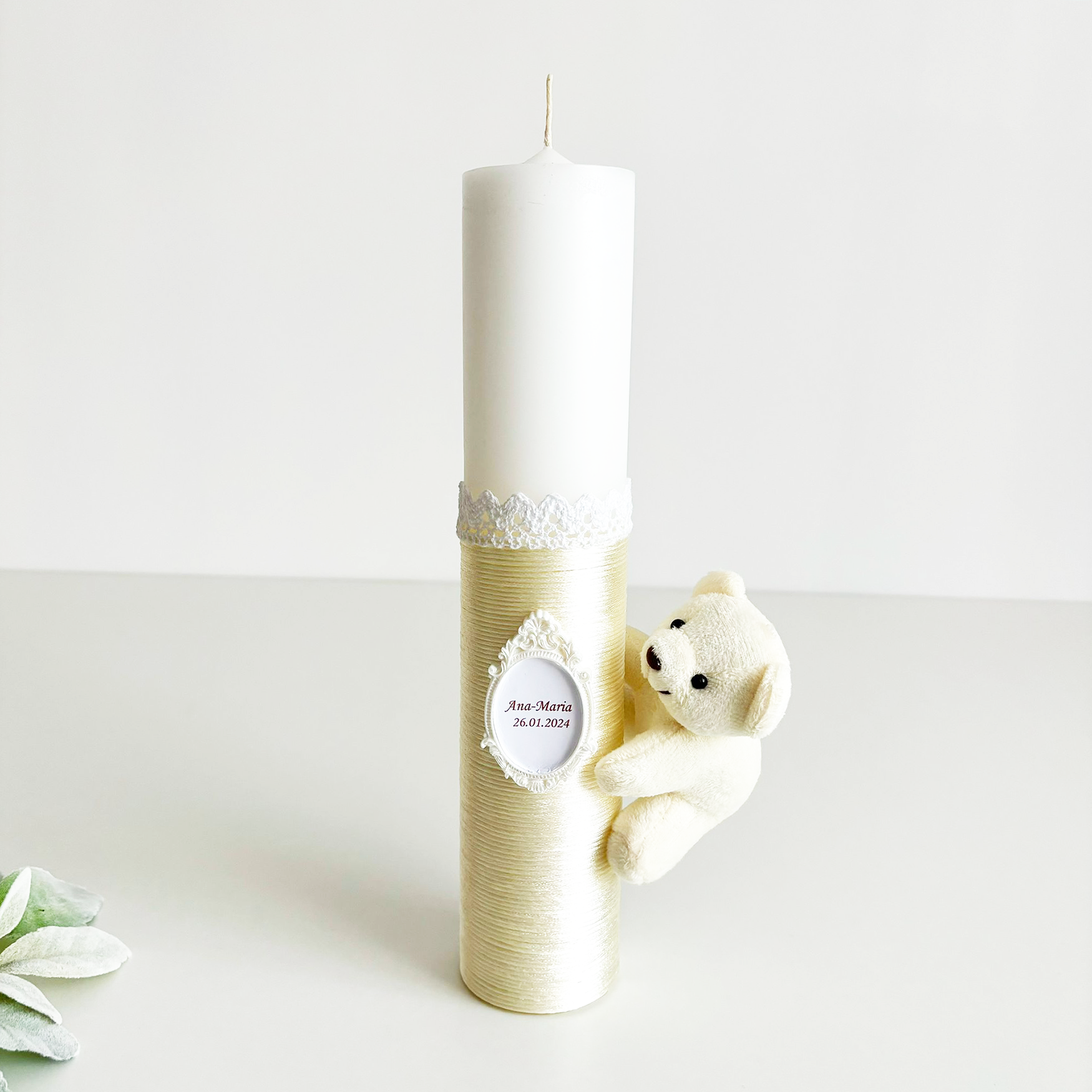 Lumanare pentru botez cod 208