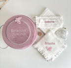 Set Trusou personalizat pentru Botez la Biserică -Brianna
