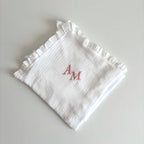 Păturică / Prosop personalizată din muselină ivoar