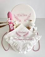Set Trusou personalizat pentru Botez la Biserică-Mia Elena