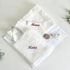 Trusou Personalizat pentru Botez si Cutie pentru trusou – Model B032