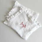 Păturică / Prosop personalizată din muselină ivoar