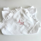 Păturică / Prosop personalizată din muselină ivoar