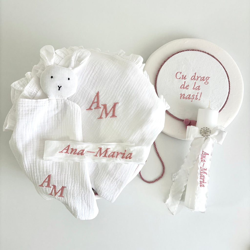 Set Trusou Personalizat pentru Botez – Model B024