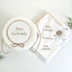 Trusou Personalizat pentru Botez si Cutie pentru trusou – Model B031