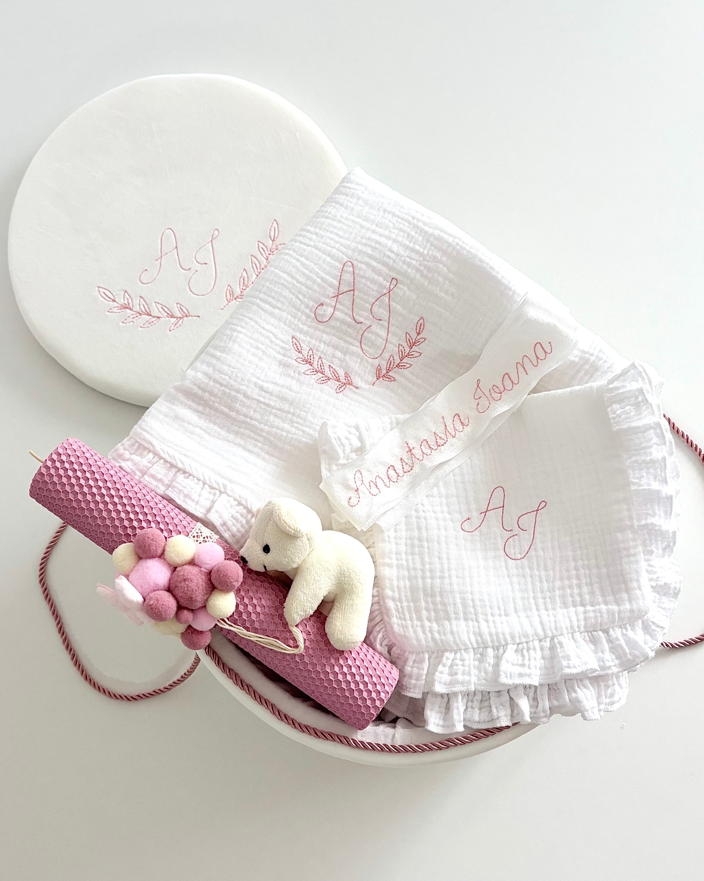 Trusou personalizat pentru botez – complet și elegant