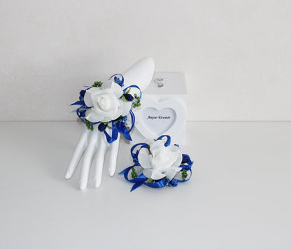 Flowers for the wedding - Corsage bracelet B025