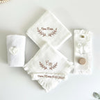 Trusou Personalizat pentru Botez + Cutie personalizată pentru trusou -Model 015