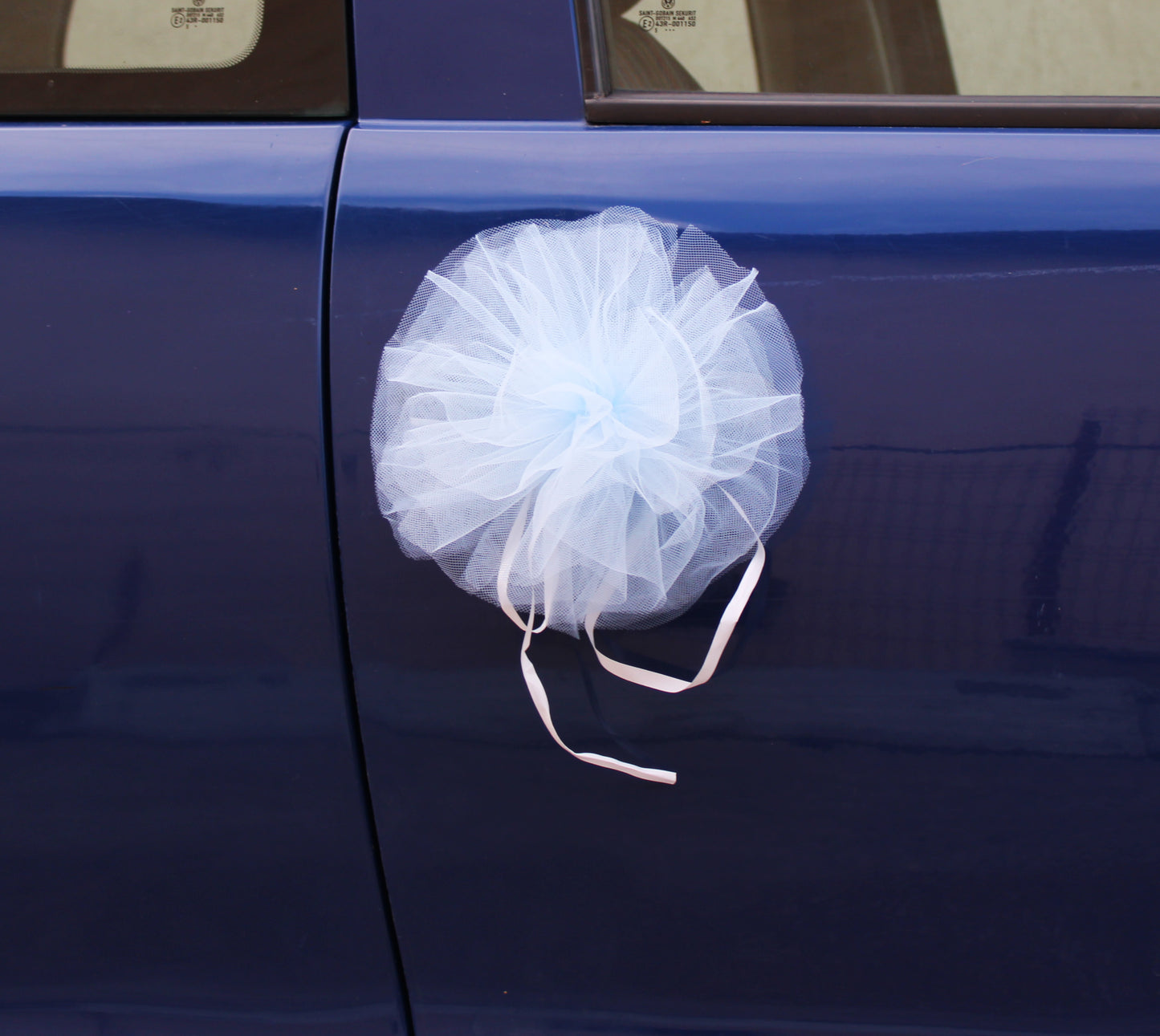 Ornaments for the car - Tiul bows