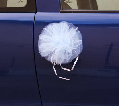 Ornaments for the car - Tiul bows