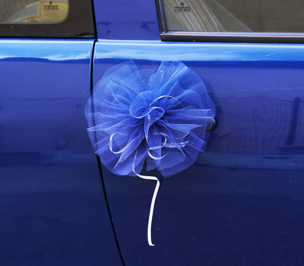 Ornaments for the car - Tiul bows