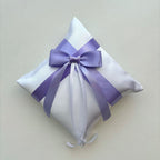 Coșuleț și Pernuță pentru Nuntă cu panglică Lila